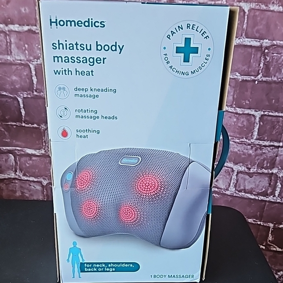 Homedics Shiatsu Body Massager with Heat - Picture 2 of 5